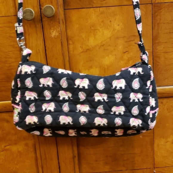 Vera Bradley Pink Elephant Quilted Bag - Picture 2 of 8